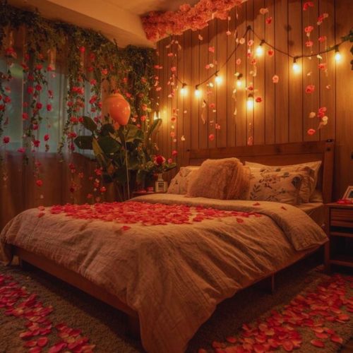 First night room decoration